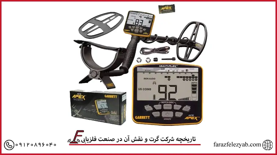 تاریخچه شرکت گرت و نقش آن در صنعت فلزیابی