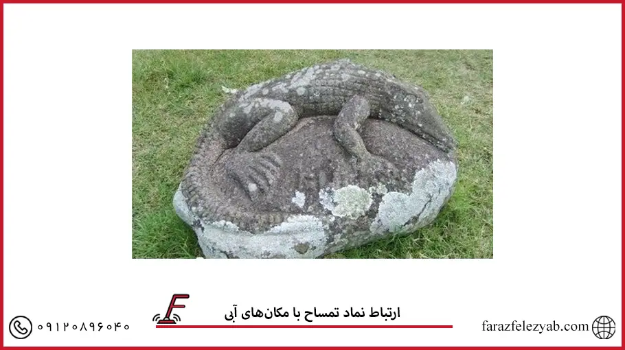 ارتباط نماد تمساح با مکان‌های آبی