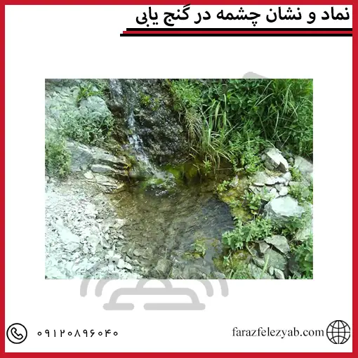 نماد و نشان چشمه در گنج یابی